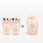 KÉRASTASE Gloss Absolu BAIN UTÁNTÖLTŐ 500 ML - Fényfokozó hatású hidratáló hajfürdŐ – szöszösödésre hajlamos hosszú hajra.