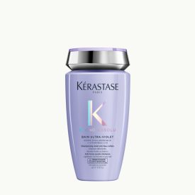   Kérastase BLOND ABSOLU Bain Ultra-Violet 250 ml - Rezes színhatást semlegesítő lila hajfürdő világított, hűvös szőke vagy ősz hajra