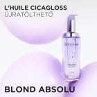 KÉRASTASE Blond Absolu Cicagloss hajolaj teljes méret 75 ML - SZŐKE ÉS TÖREDEZETT HAJRA