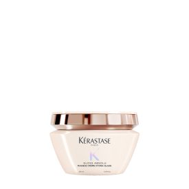   KÉRASTASE GLOSS ABSOLU Masque Crème Hydra-Glaze 200 ml - Vastag szálú, szöszösödő hajra