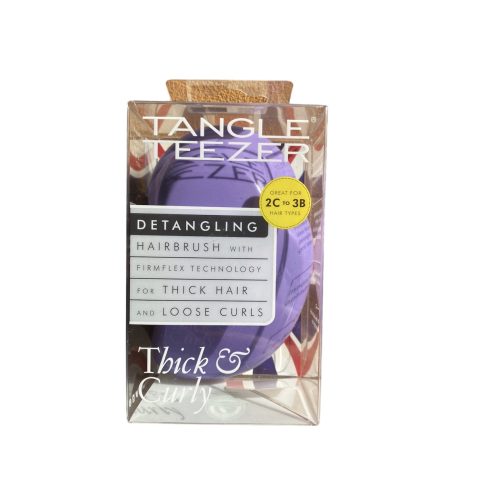 Tangle Teezer Thick & Curly Thick and Loose Curls Purple - Hajkefe sűrű és göndör hajra