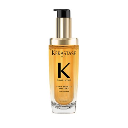 KÉRASTASE ELIXIR ULTIME L'HUILE ORIGINALE REFILLABLE 75 ML - ÚJRATÖLTHETŐ HAJÁPOLÓ OLAJ