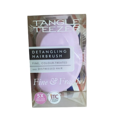 Tangle Teezer Fine & Fragile Color-Treated and Distressed Pink - Hajkefe festett és megviselt hajhoz