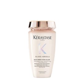   KÉRASTASE GLOSS ABSOLU Bain Crème Hydra-Glaze 250 ml - Fényfokozó hatású, hidratáló krémhajfürdő – vastag szálú, szöszösödő hajra